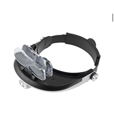 Лупа налобная с подсветкой 81001D