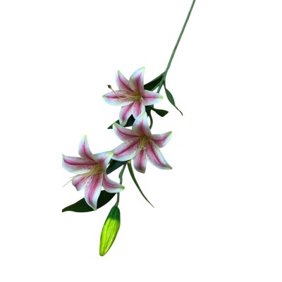 Цветок искусственный 25-135Н А-13-1 Гербера 40см 6 бутонов  \40