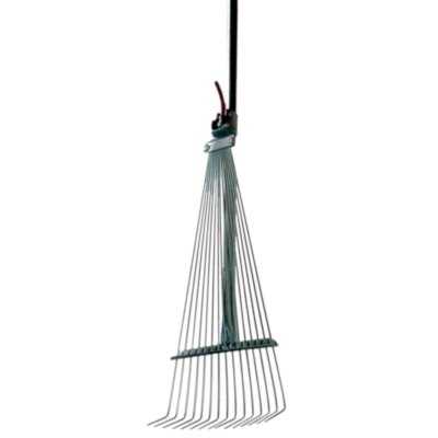 Грабли веерные 15 зубьев с ручкой складные 775г \25