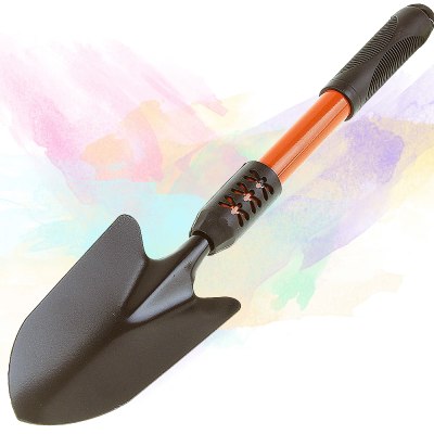 Совок посадочный широкий 43*8,5см металло-пласт. ручка красная SJ-1401-G \60