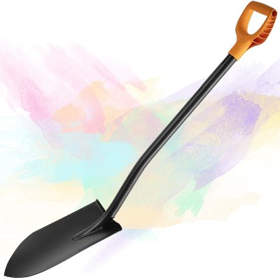 Лопата Штыковая ERGONOMIC 116028 (американка) 220*295/1200 с мет.черенком и Y-ручкой \6