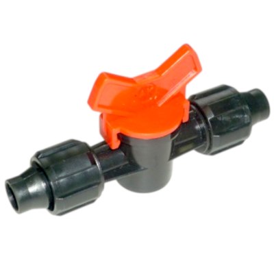 Для полива переходник 16х16 с фиксатором /20/25/500    108-33-155