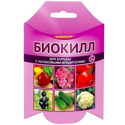 Биокилл для борьбы с насекомыми-вредителями 24мл