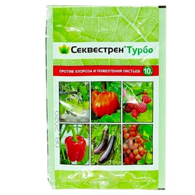 Секвестрен Турбо против хлороза и пожелтения листьев 25г