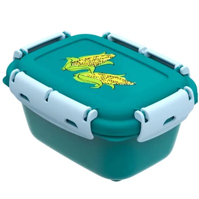 Контейнер пласт.герметичный 0,8л 'Перекус' ланч-бокс АП712 \30