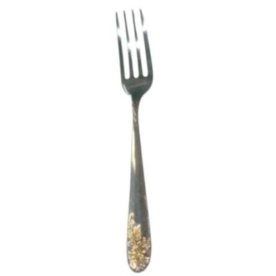 Вилка столовая нерж.Золотой узор 2022-385 \6\600