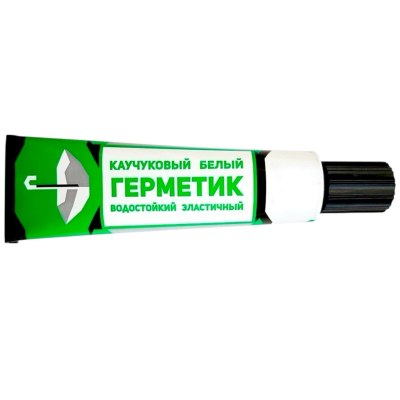 Герметик каучуковый белый 40мл \20\50