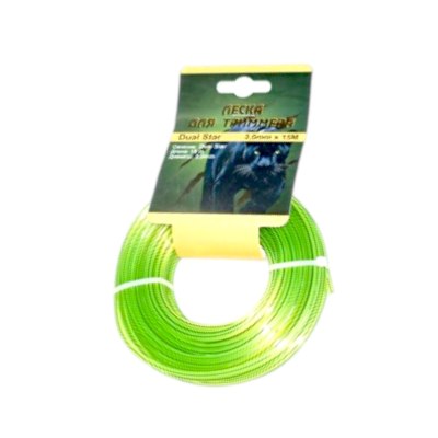 Леска для триммера 'Звезда' 3,3мм 15м \130