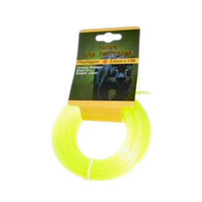 Леска для триммера 'Семиугольник' 2,4мм 15м  \220