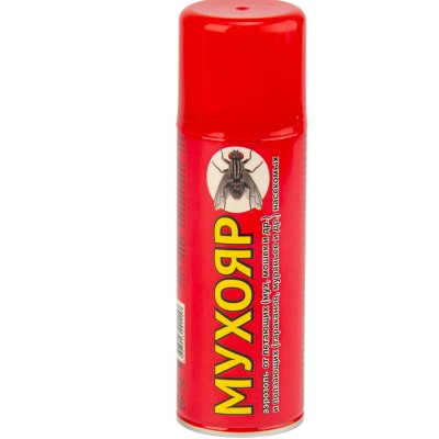 Аэрозоль от мух 'Мухояр' 180мл 270см3