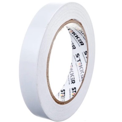 Клейкая лента двухсторонняя 18мм*1мм 3м ПРОЗРАЧНАЯ  \288