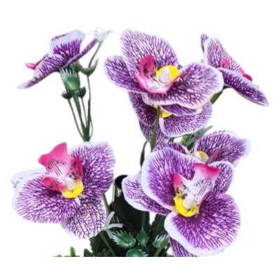 Цветок искусственный 25-106Н С-73 орхидея    \40