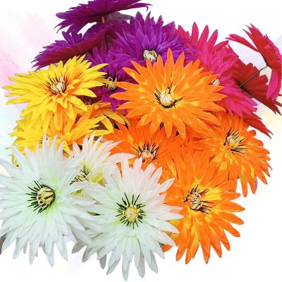 Цветок искусственный 23Н 6 бутонов 60см А-54  \40