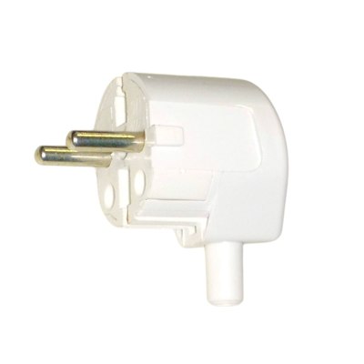 Вилка электрическая евро с петлёй FH-1 16A 250V с/з \20