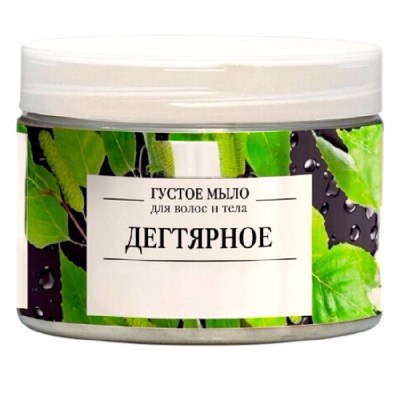 Мыло густое для волос и тела 'Дегтярное' 500мл 755758