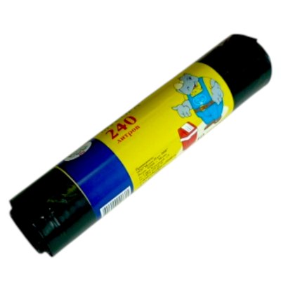 Мешки для мусора 240л 10шт ПВД особопрочные МП \12