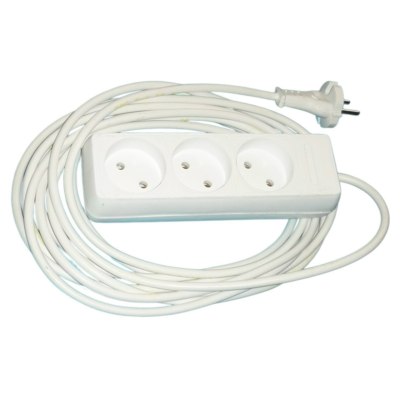 Удлинитель 3гн. 5м с/з СТАНДАРТ ПВС 2*0,75 10А