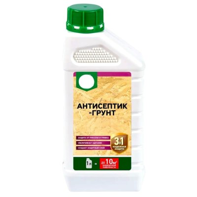 Антисептик-грунт RN-5 для наружных работ 1л