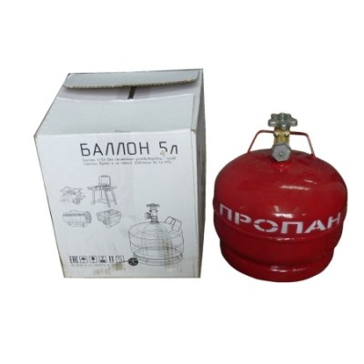 Баллон газовый 5л с ВБ-2 НЗГА