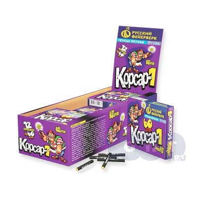 Петарда 'КОРСАР-1' /К0201 цена за уп. 60шт \10