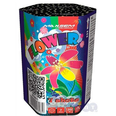 Батарея салютов 'Цветок' 0,8*7 218-7/1 М0801