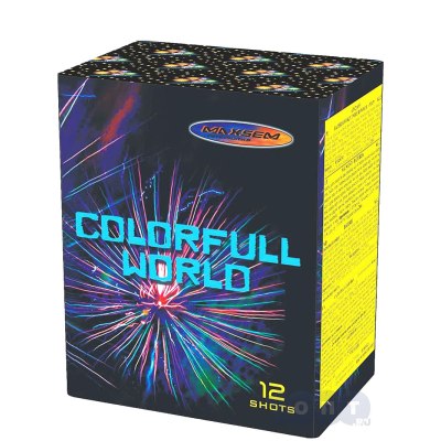 Батарея салютов 'Красочный мир' 0,8*12 218-93