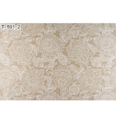 Клеенка Колорит ДУЭТ Т-591/2 ткань с тиснением ПВХ 1,25*25м