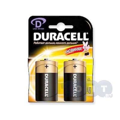 Батарейка Duracell LR20 BL2