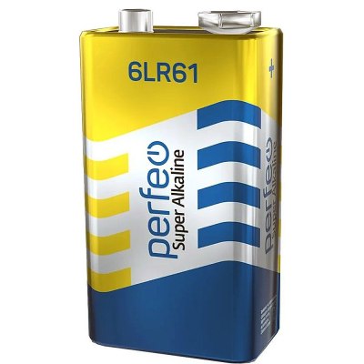 Батарейка Perfeo 6LR61(6F22) Shrink 1 Super Alkaline (PF-A4202)