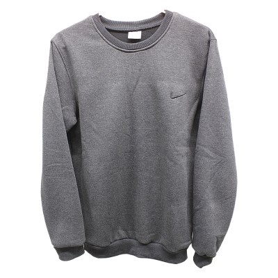 Толстовка-худи без капюшона трехнитка флис