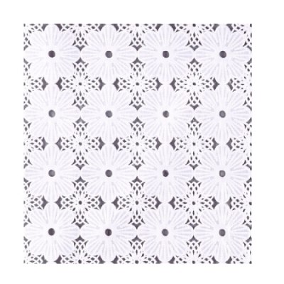 Клеенка DEKORELLE Lace 057 АЖУРНАЯ белый 1,32*22м