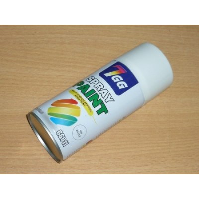 Краска аэрозольная №40/400мл*240гр 'WHITE' Белый /12
