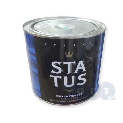Эмаль ПФ-115 СТАТУС светло-голубая 1,8кг/6