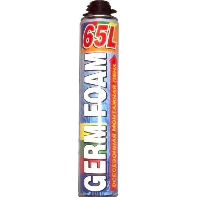 Пена монтажная всесезонная GERM 65л.проф 618-2  \12