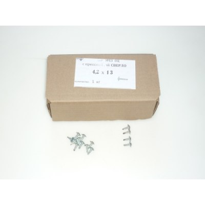 Саморез с прессшайбой сверло ОЦ 4,2*13 (1кг)