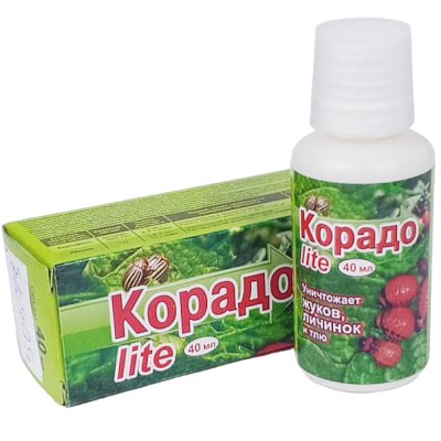 Корадо LITE уничтожает жуков, личинок и тлю 40 мл