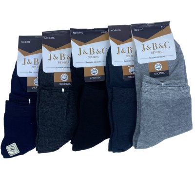 Носки мужские J&B&C арт.В116,В118 р-р 41-47 \12