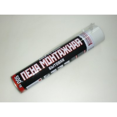 Пена монт. быт. 500гр 'УДАРНИК' всесезонная WL-2.500G/12