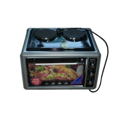 Духовка электрическая Akel AF-752 36л 1300W 2конфорки Турция