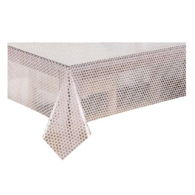 Клеенка DEKORELLE Lace Gold/Silver 006 АЖУРНАЯ 1,37*20м