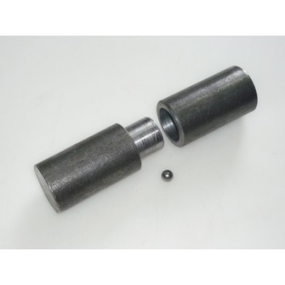 Петля гаражная 'КЗМИ' d40*140мм с шариком/10