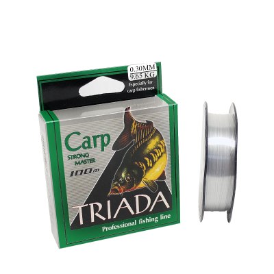 Леска TRIADA carp strong master 100м 0,30мм