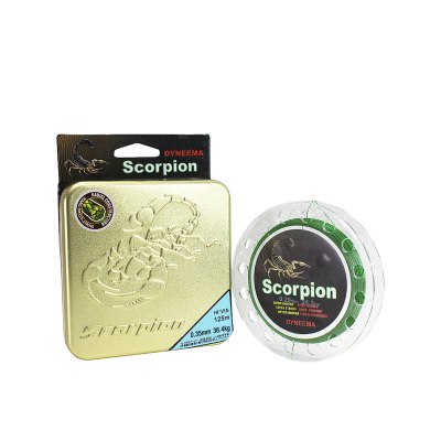 Леска плетенка Scorpion 125м 0,35мм 33,6кг