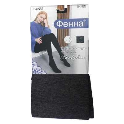 Колготки теплые 551 54-60 \10