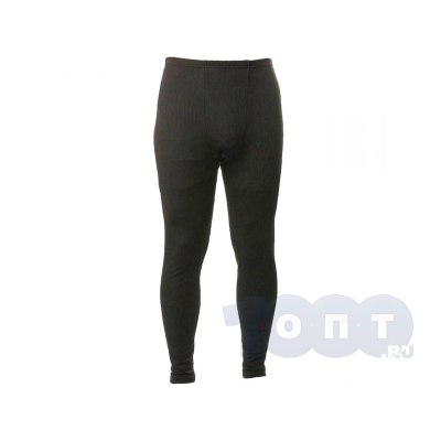 Термо кальсоны х/б на резинке черные 9016 р-р 48-56 цена за 1 шт