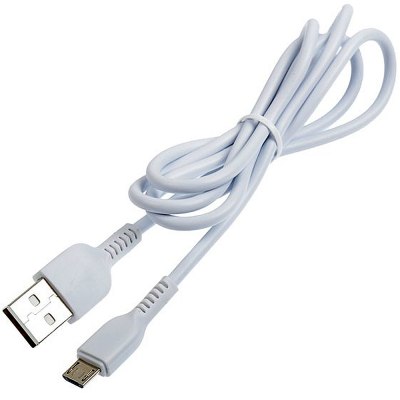 Зарядный кабель USB-micro USB S-72 2,4А 1м