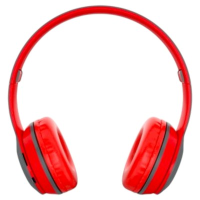 Наушники BH-506  красные bluetooth/stereo/MP3/hiadset