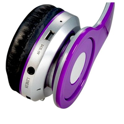 Наушники 450S фиолетовые/ bluetooth/stereo/MP3/hiadset