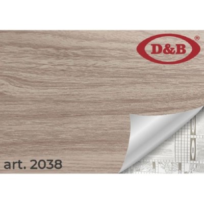 Пленка самоклеящаяся D&B2038 45см*8м дерево светлое /20