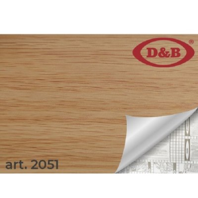 Пленка самоклеящаяся D&B2051 45см*8м дерево светлое /20